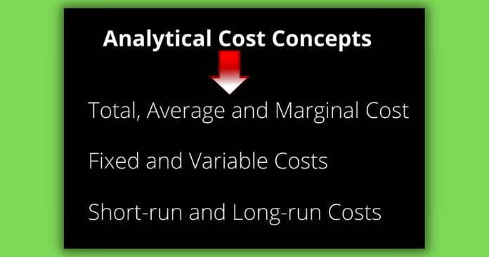 Analytical Cost Concepts 