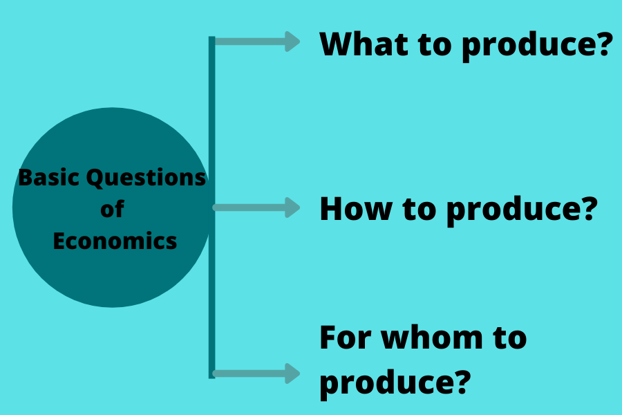 Basic Questions of Economics|What, How, Whom 