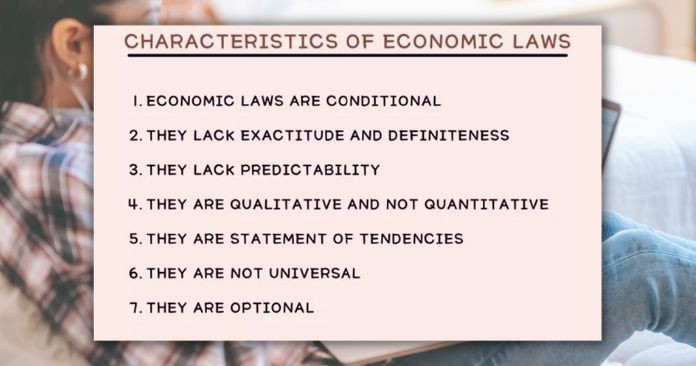 Characteristics of Economic Laws
