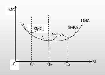 Theory of Cost: Marginal Cost Curve (LMC)