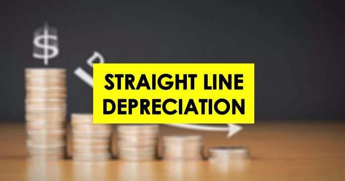 straight line depreciation