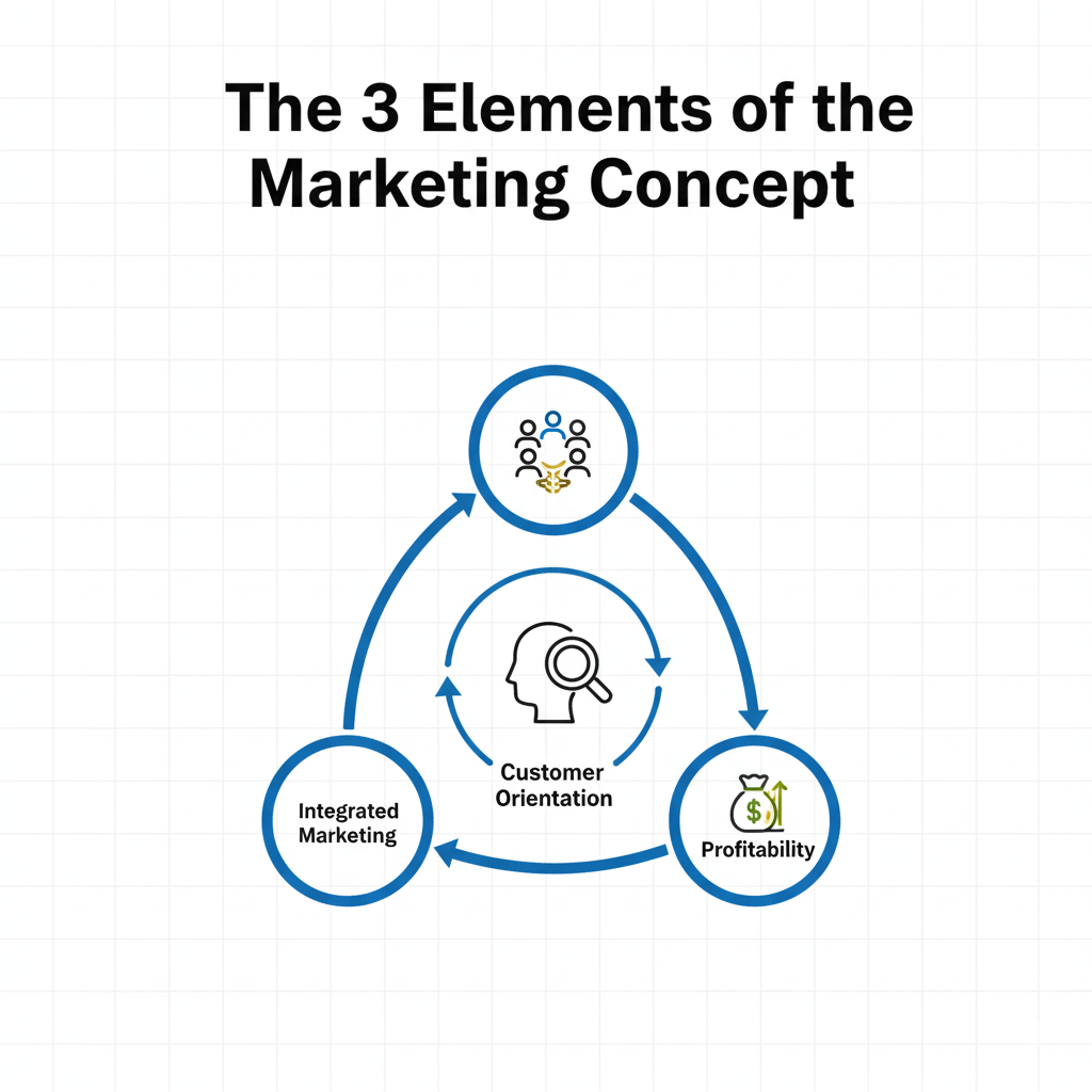 The 3 Elements of the Marketing Concept